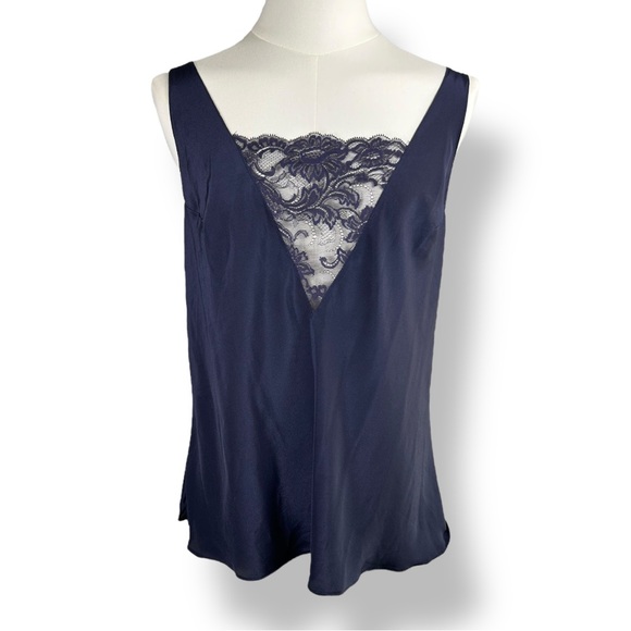 4/$20 Olga Lace Trim Satin Cami - Picture 1 of 3